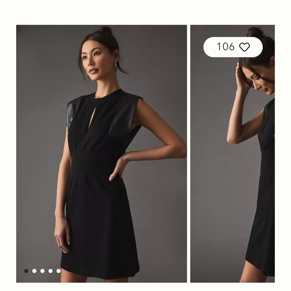 New Anthropologie black dress
